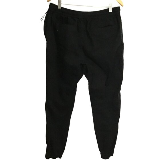 BROOKLYN CLOTH THE JOGGER MENS BLACK ELASTIC WAIST TAPPER LEG SIZE X- LARGE - Picture 2 of 7